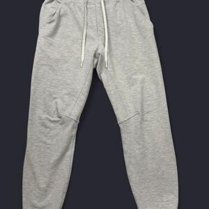 Lululemon Jogger Pants Men's Medium‎ Gray Athletic Sweatpants Drawstring 0209